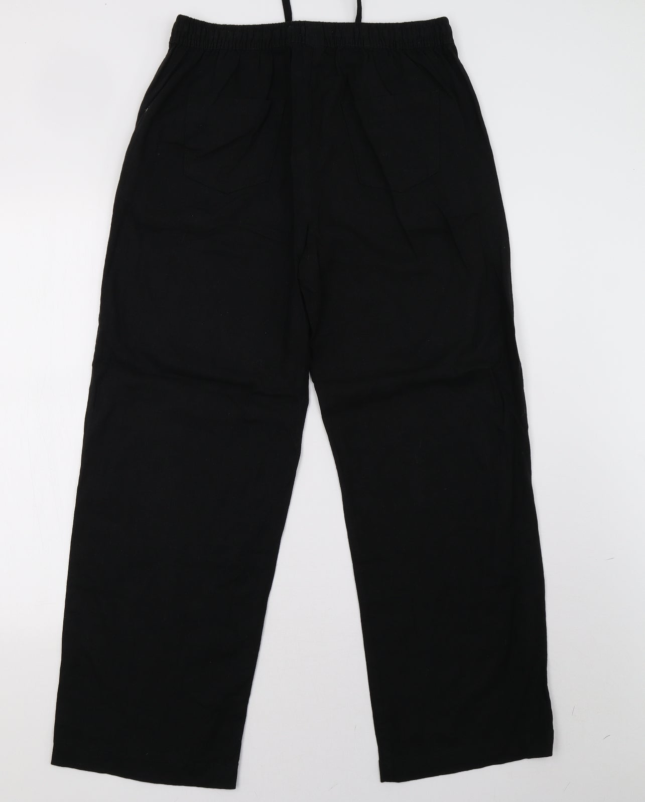 Matalan Womens Black   Trousers  Size 10 L31 in