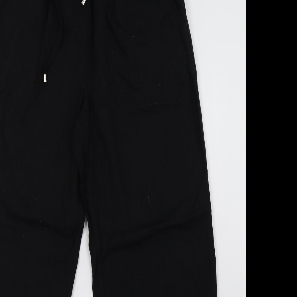 Matalan Womens Black   Trousers  Size 10 L31 in