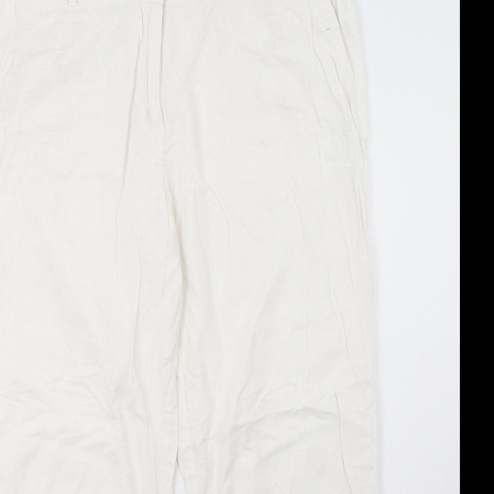 Per Se Womens White   Trousers  Size 20 L27 in