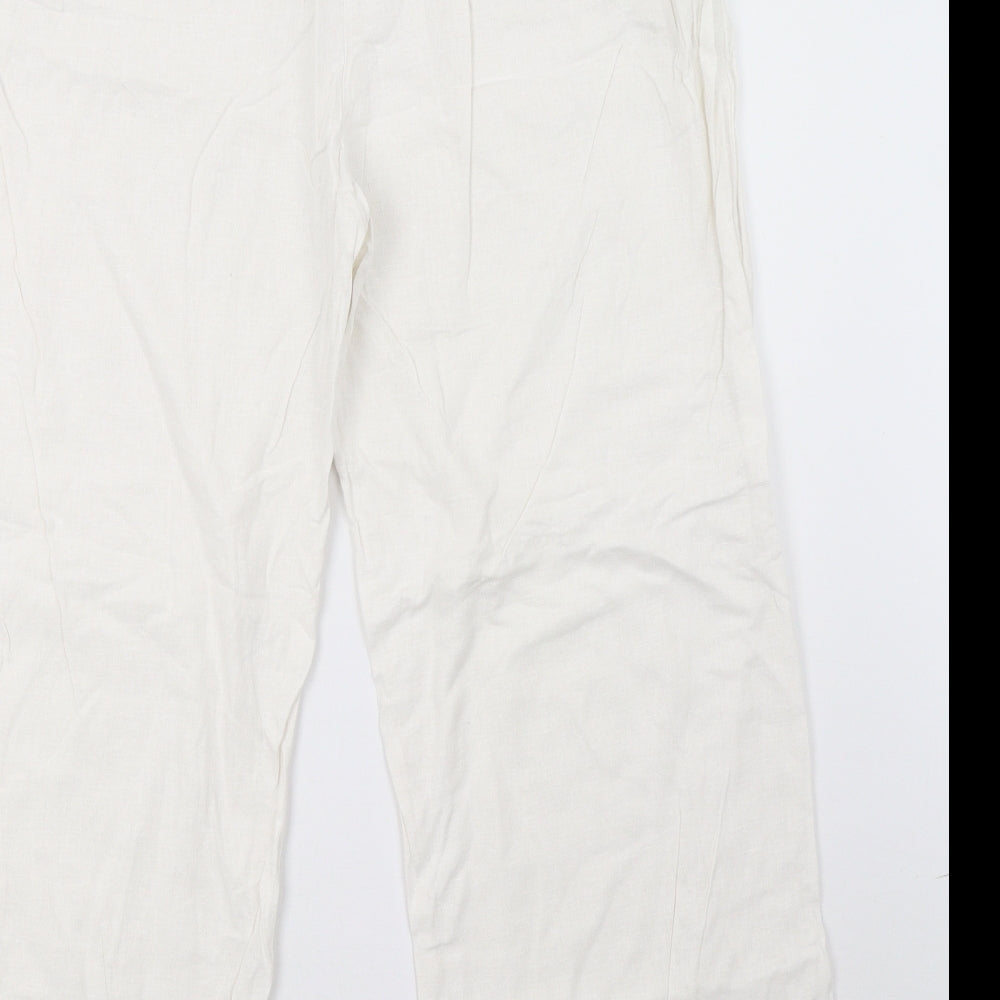 Per Se Womens White   Trousers  Size 20 L27 in