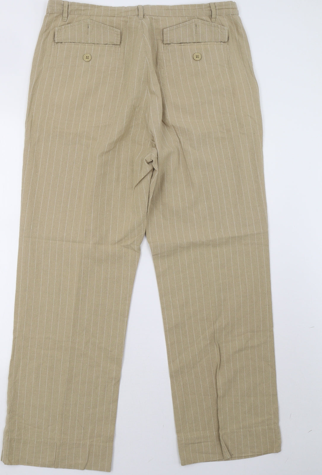 Cotton Traders Mens Brown   Trousers  Size 34 L31 in