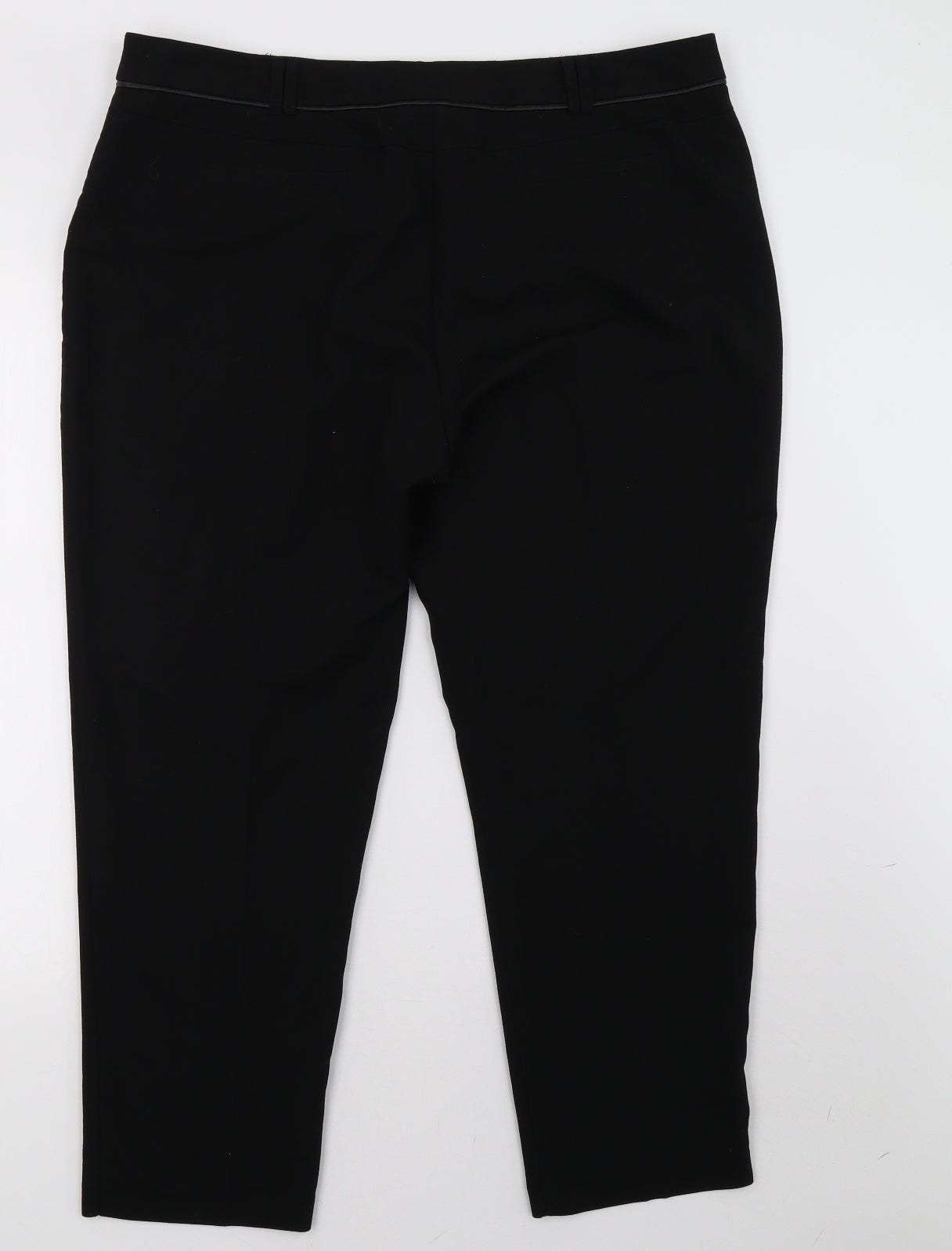 George Womens Black   Trousers  Size 18 L27 in