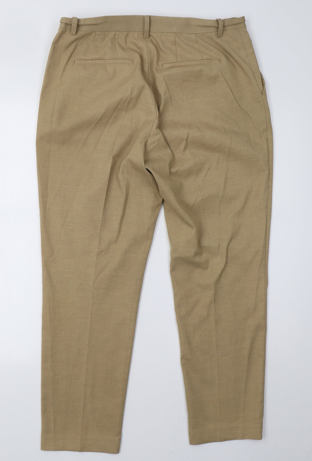 Preworn Womens Beige   Trousers  Size 10 L26 in