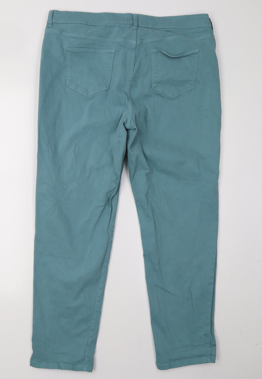 Sainsburys Womens Blue   Trousers  Size 18 L30 in