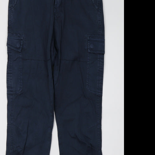 charles vogele Womens Blue   Trousers  Size 10 L30 in