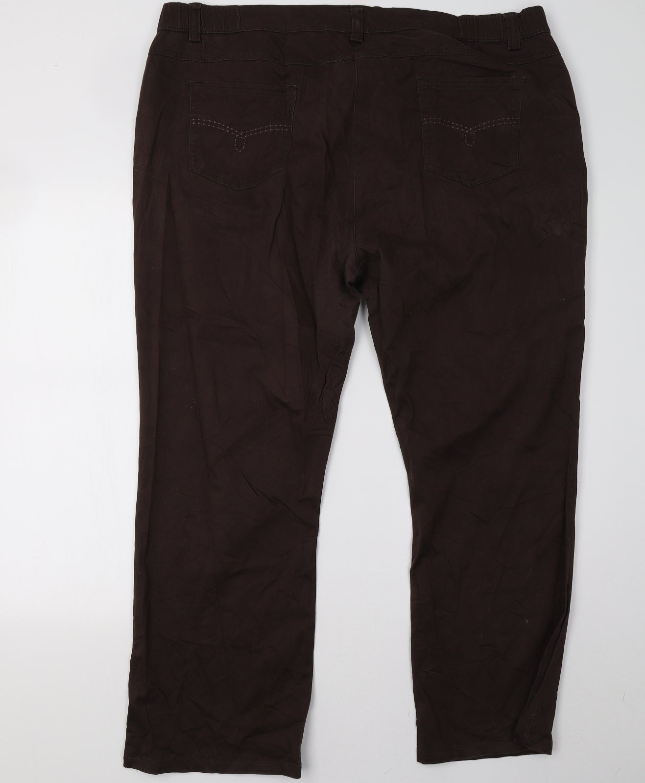 outfit classic Womens Brown   Trousers  Size 20 L28 in