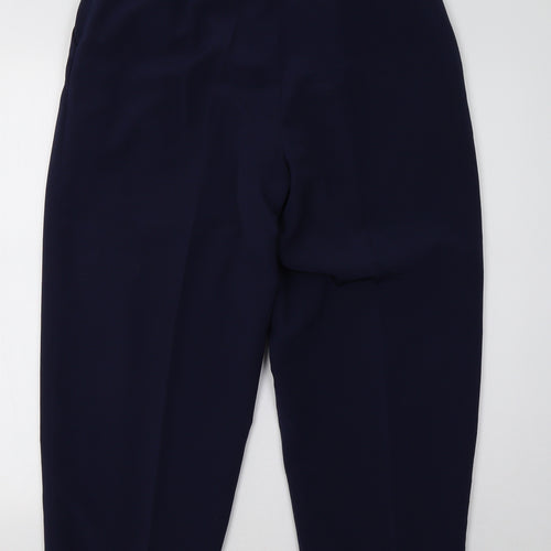 lenvol Womens Blue   Trousers  Size 8 L29 in
