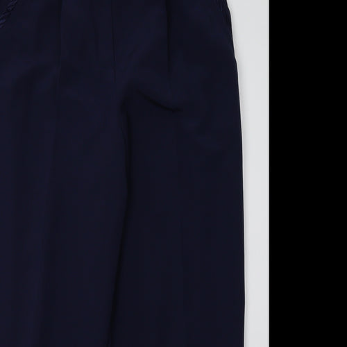 lenvol Womens Blue   Trousers  Size 8 L29 in