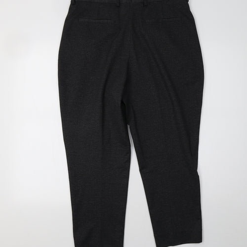ASOS Womens Grey   Trousers  Size 12 L30 in