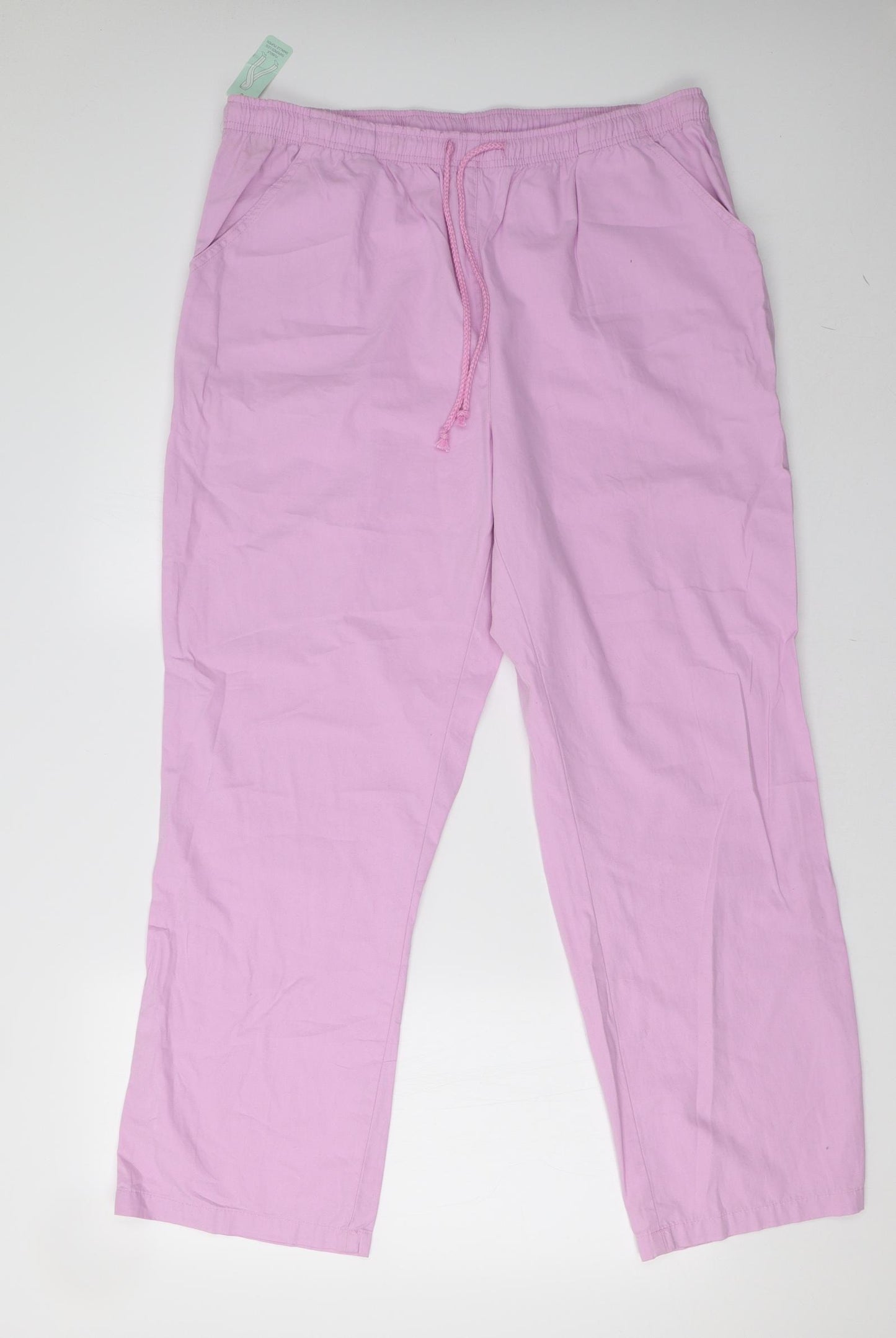 Damart Womens Pink   Trousers  Size 22 L30 in