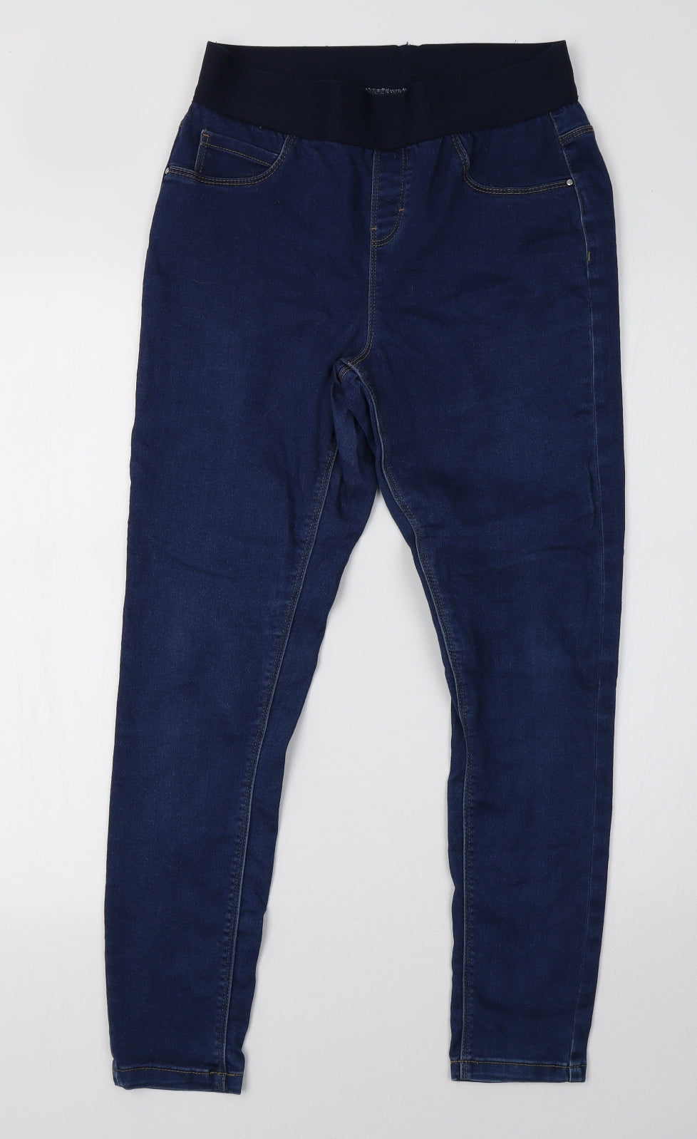 George Womens Blue   Jegging Trousers Size 12 L28 in