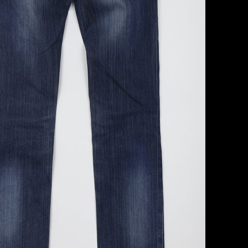 your Womens Blue  Denim Skinny Jeans Size 6 L28 in
