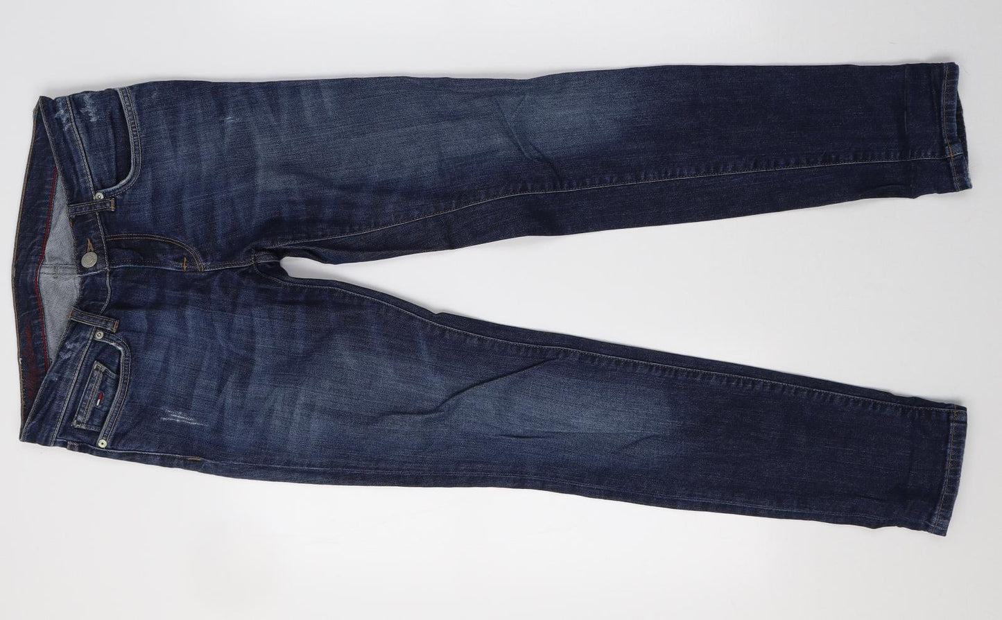 Tommy Hilfiger Womens Blue  Denim Straight Jeans Size 30 L30 in