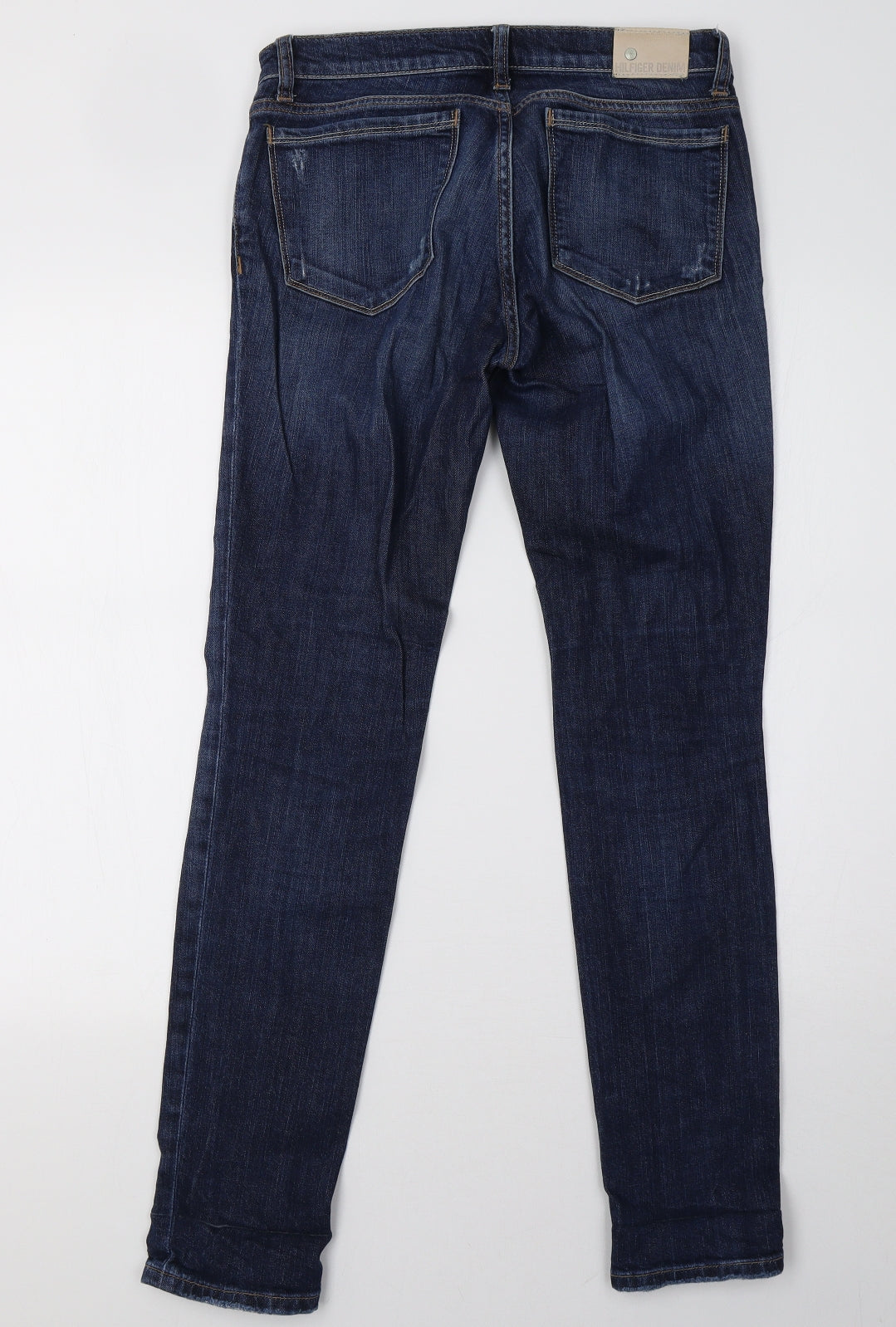 Tommy Hilfiger Womens Blue  Denim Straight Jeans Size 30 L30 in