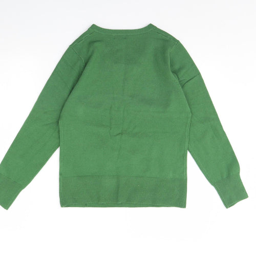 Filati Womens Green   Pullover Jumper Size M