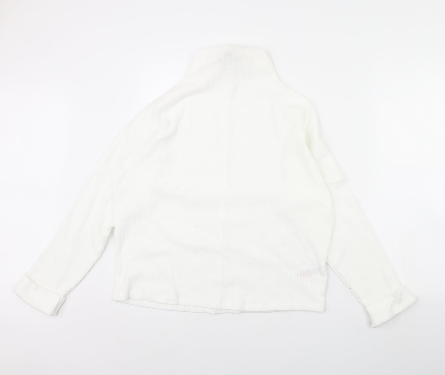 Primark Womens White   Pullover Jumper Size M