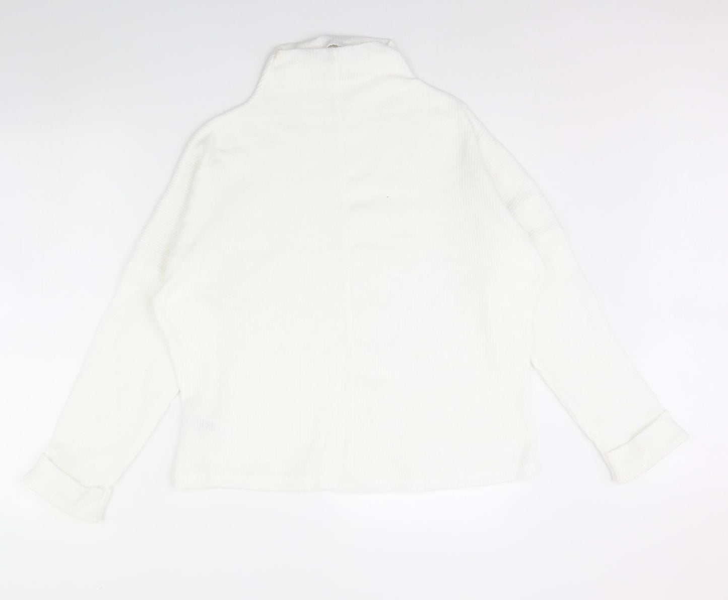 Primark Womens White   Pullover Jumper Size M