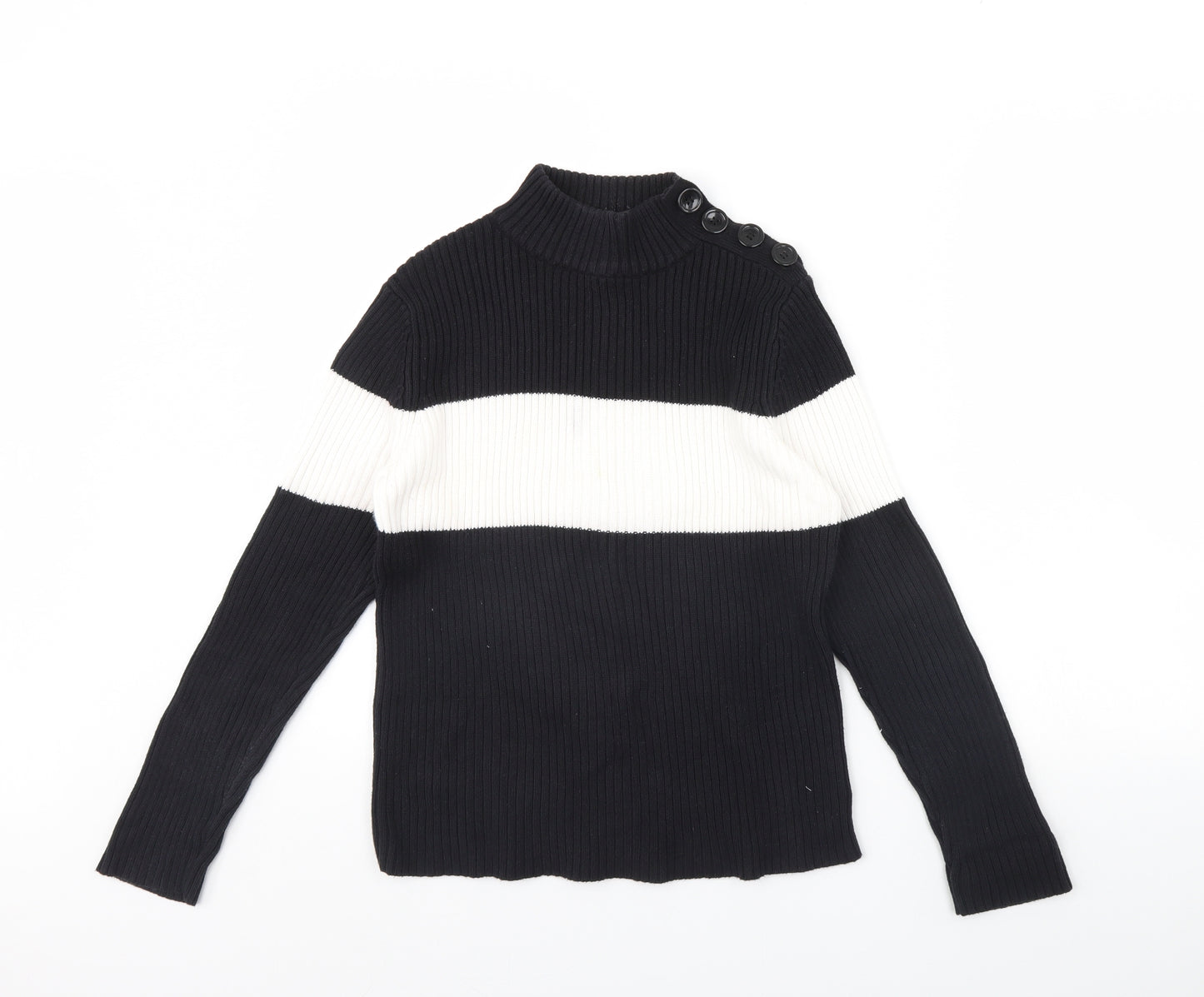 Etam Womens Black   Pullover Jumper Size 14