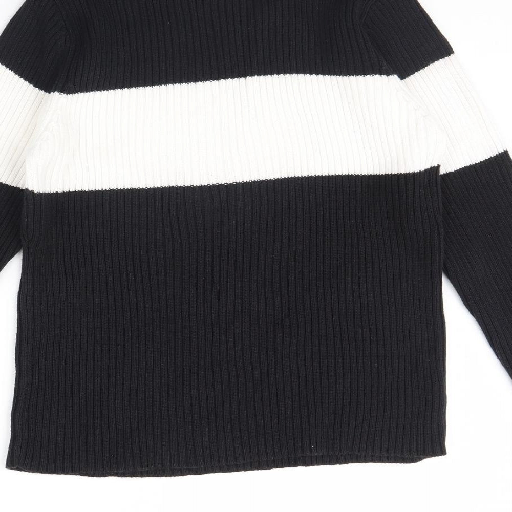 Etam Womens Black   Pullover Jumper Size 14