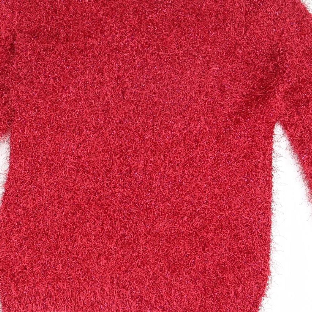 Peacocks Womens Pink   Pullover Jumper Size S