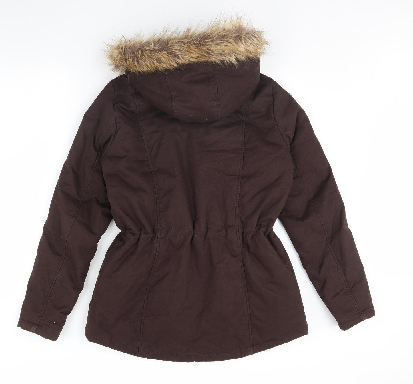 Dorothy Perkins Womens Brown   Rain Coat Coat Size 12