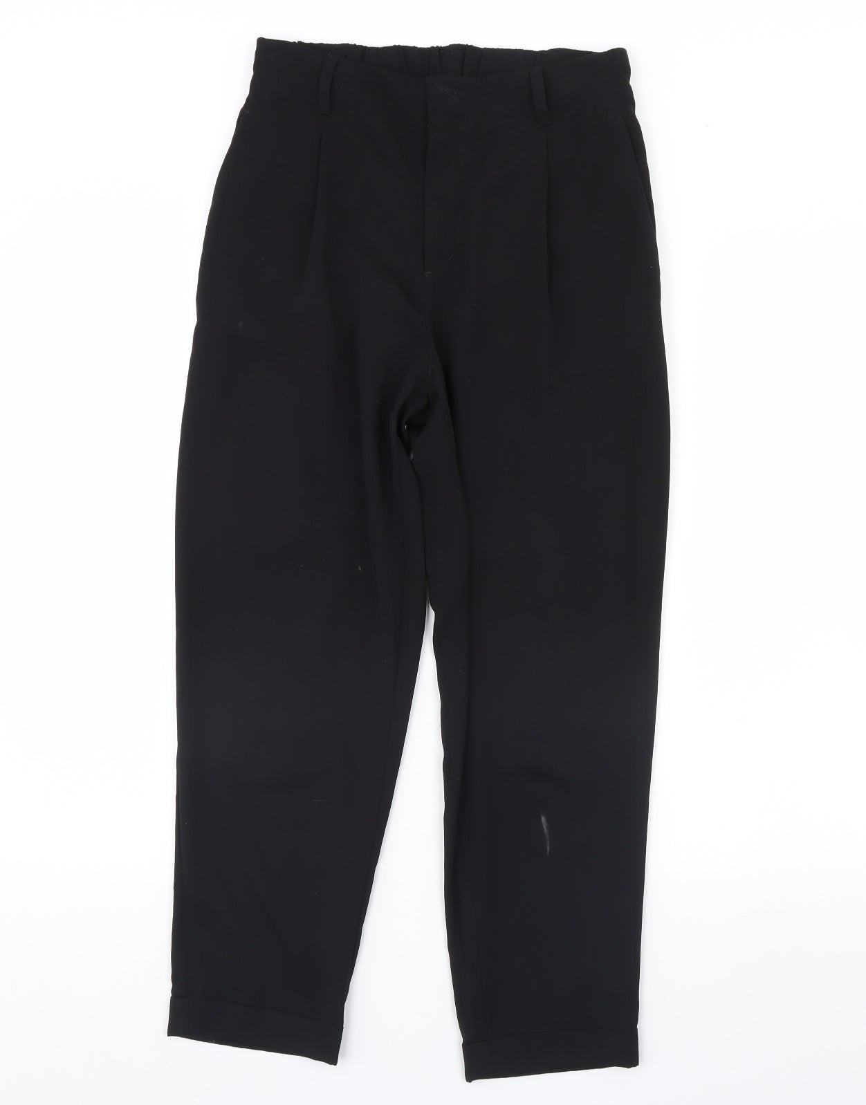 H&M Womens Black   Trousers  Size 6 L26 in