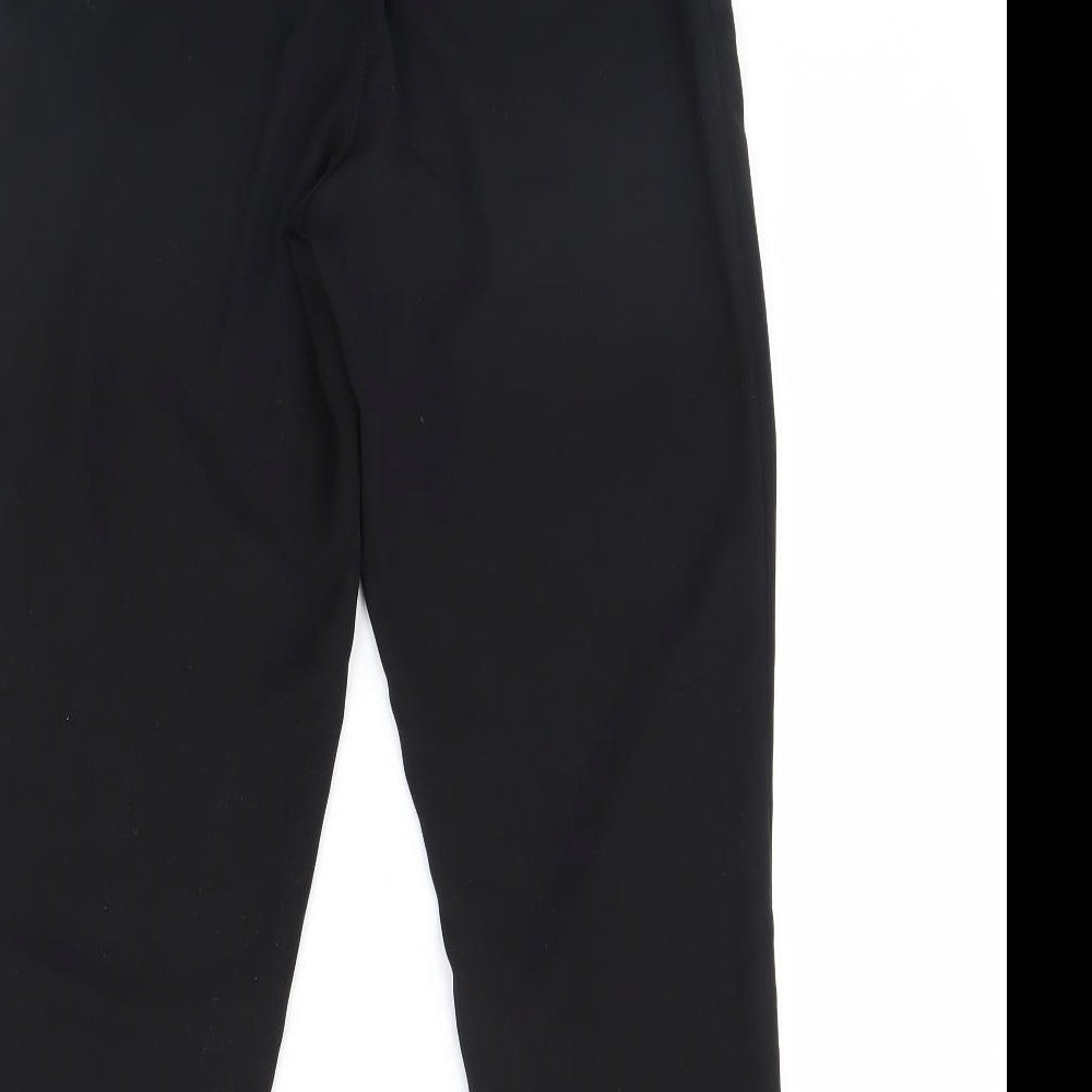 H&M Womens Black   Trousers  Size 6 L26 in
