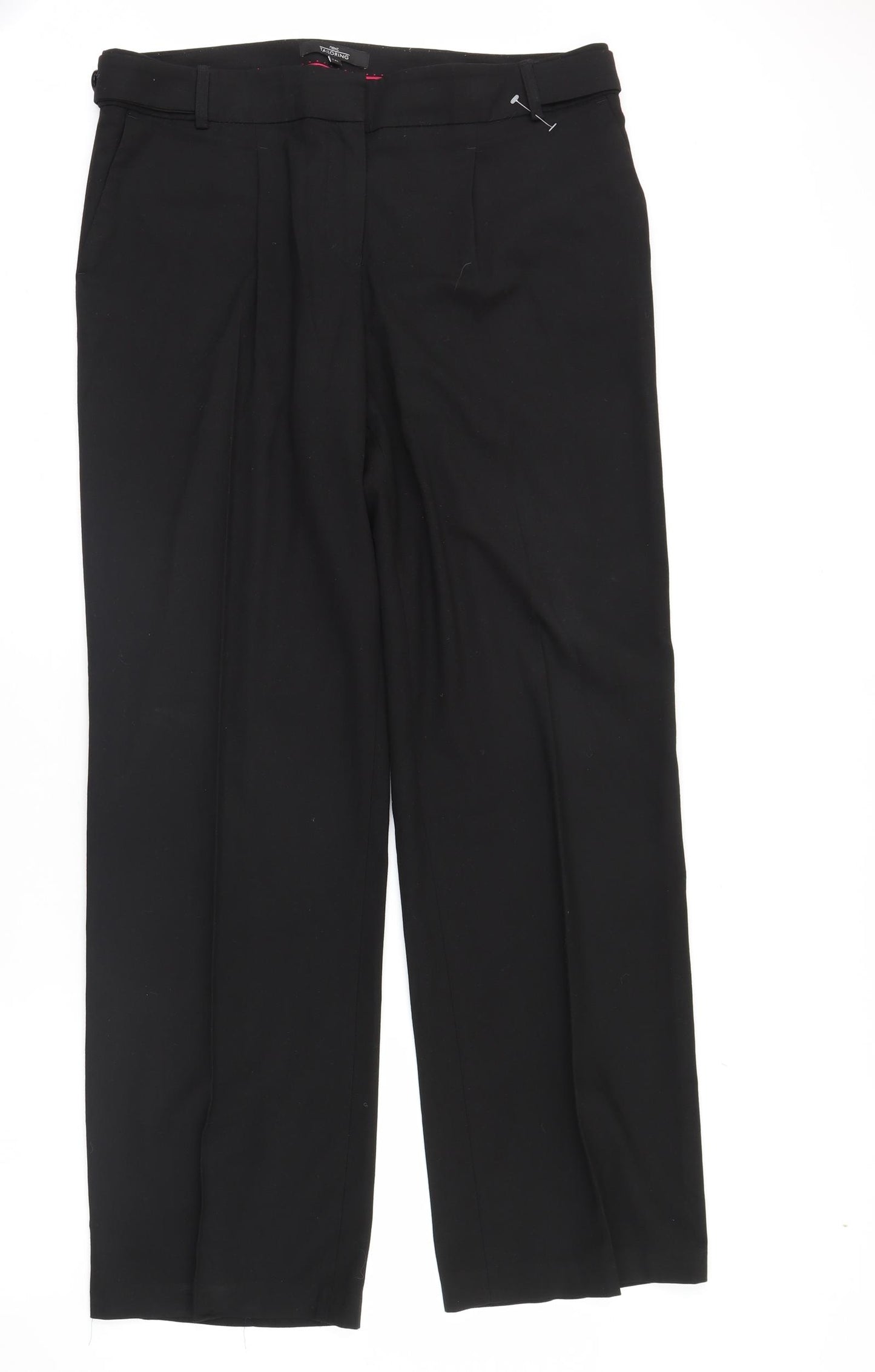 NEXT Womens Black   Trousers  Size 14 L32 in