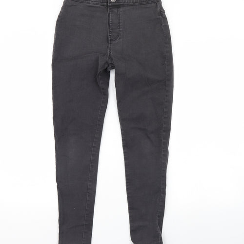 m&s Girls Grey  Denim Skinny Jeans Size 13 Years