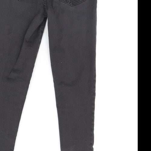 m&s Girls Grey  Denim Skinny Jeans Size 13 Years