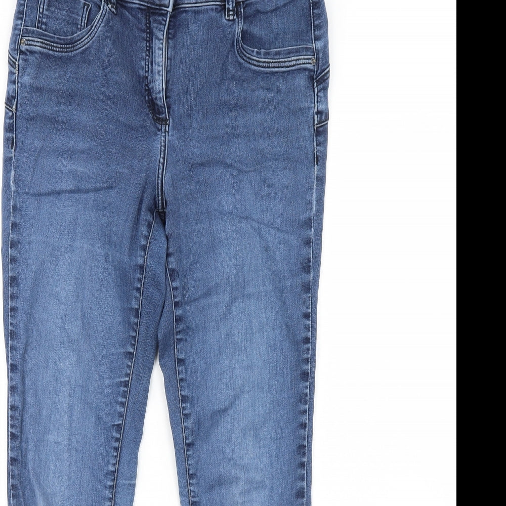NEXT Womens Blue  Denim Skinny Jeans Size 14 L30 in