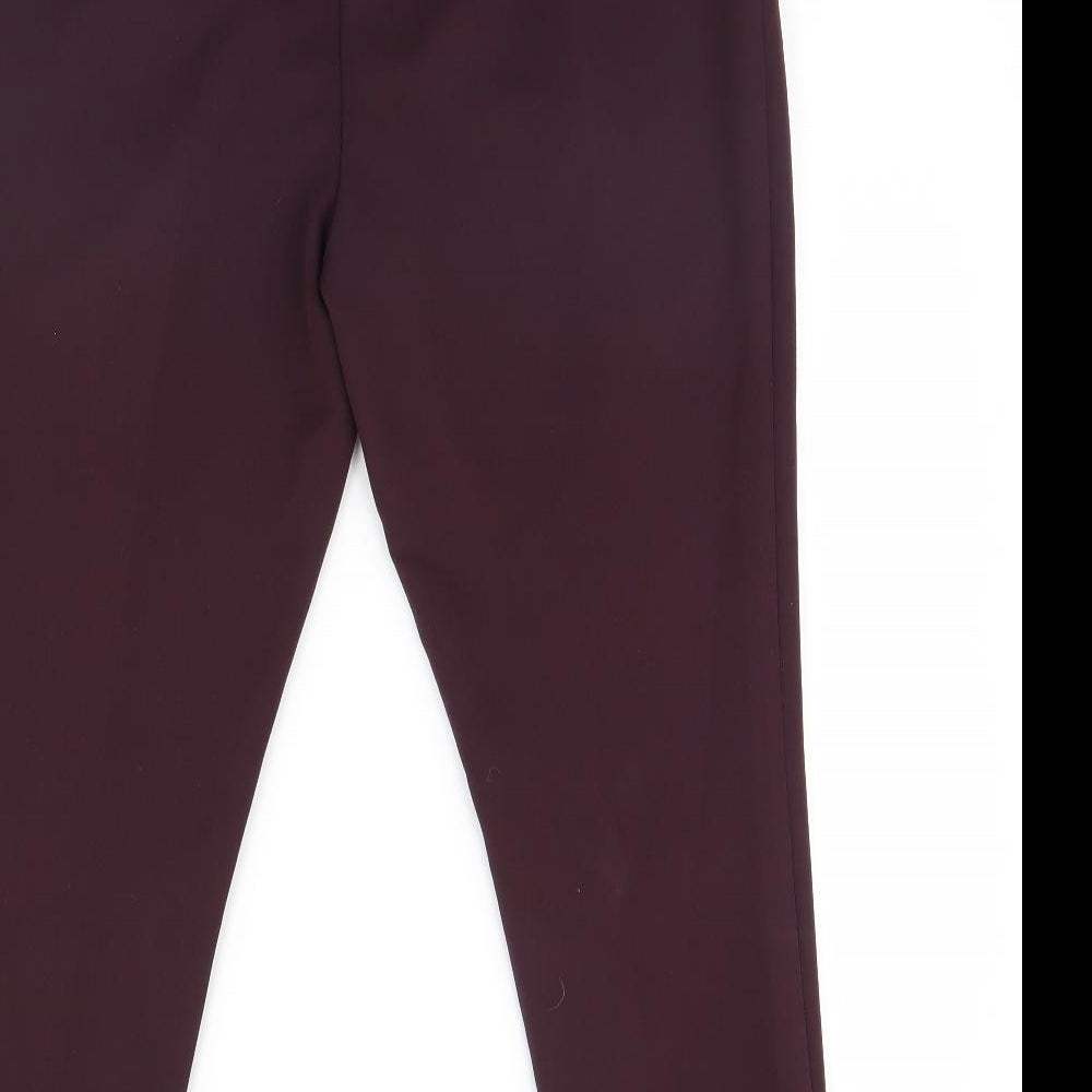 NEXT Womens Purple   Trousers  Size 12 L31 in