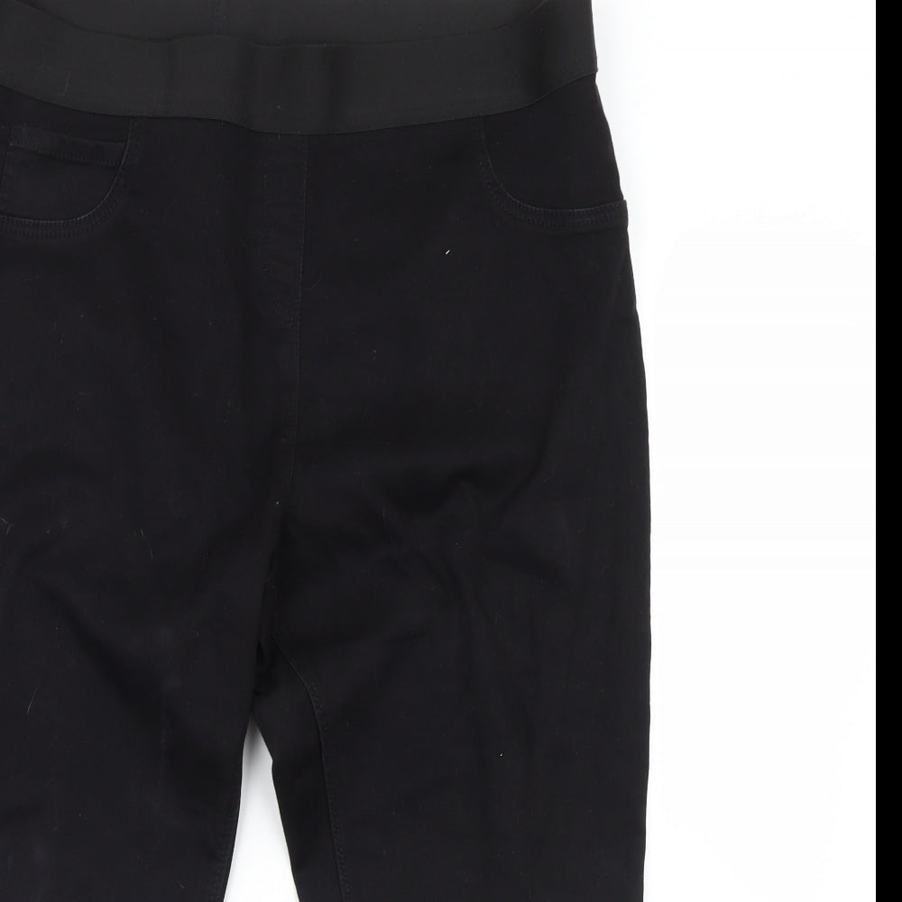 George Womens Black  Denim Cropped Jeans Size 20 L23 in