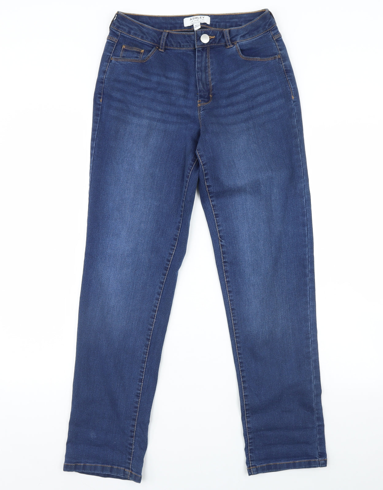 Dorothy Perkins Womens Blue  Denim Skinny Jeans Size 10 L30 in