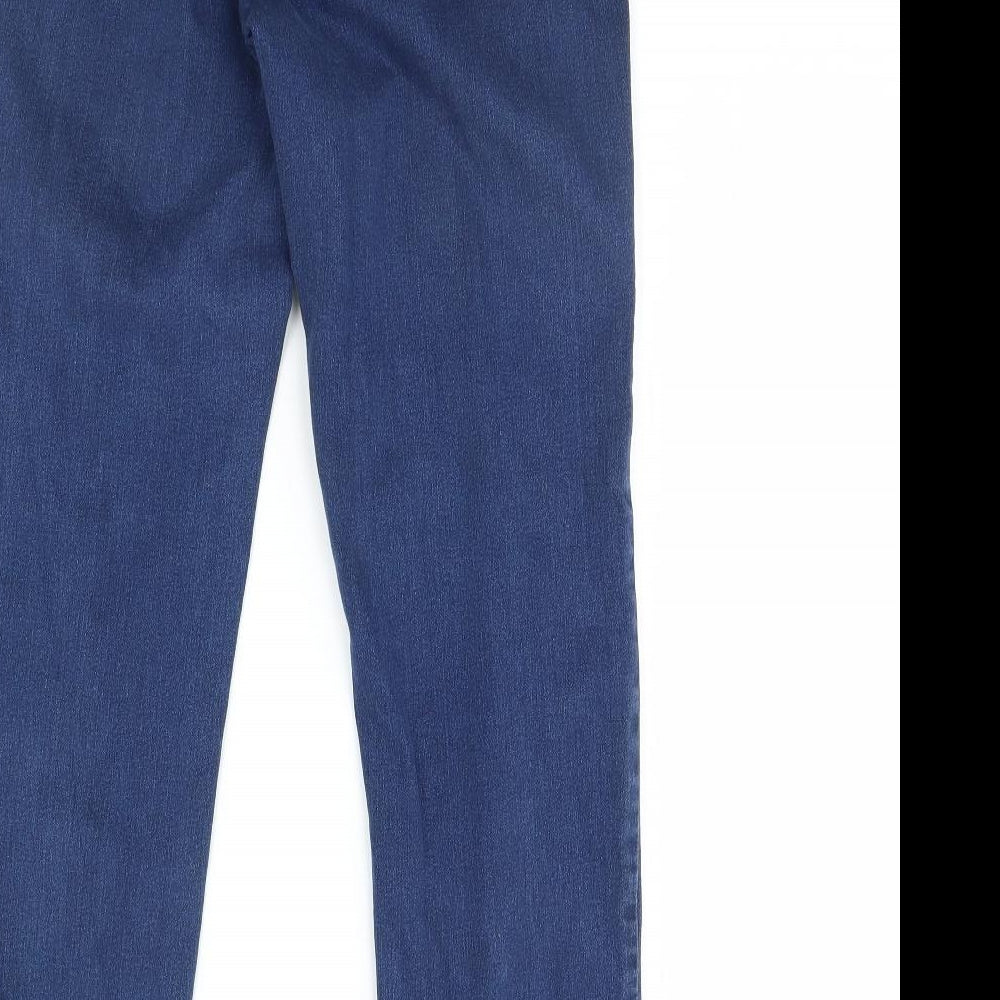 Dorothy Perkins Womens Blue  Denim Skinny Jeans Size 10 L30 in