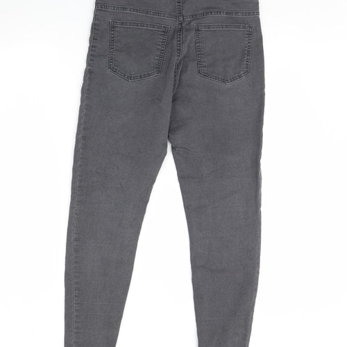 m&s Womens Grey  Denim Jegging Jeans Size 10 L28 in