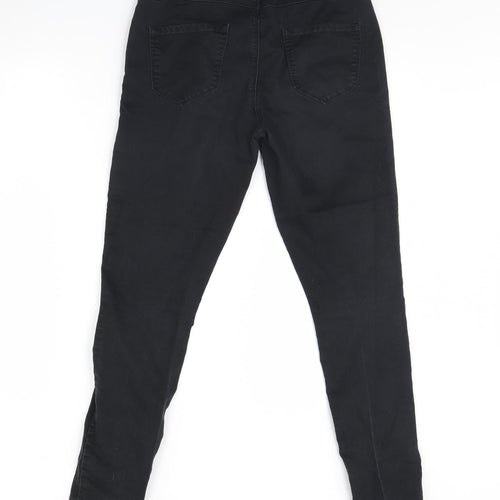 George Womens Black  Denim Skinny Jeans Size 12 L29 in
