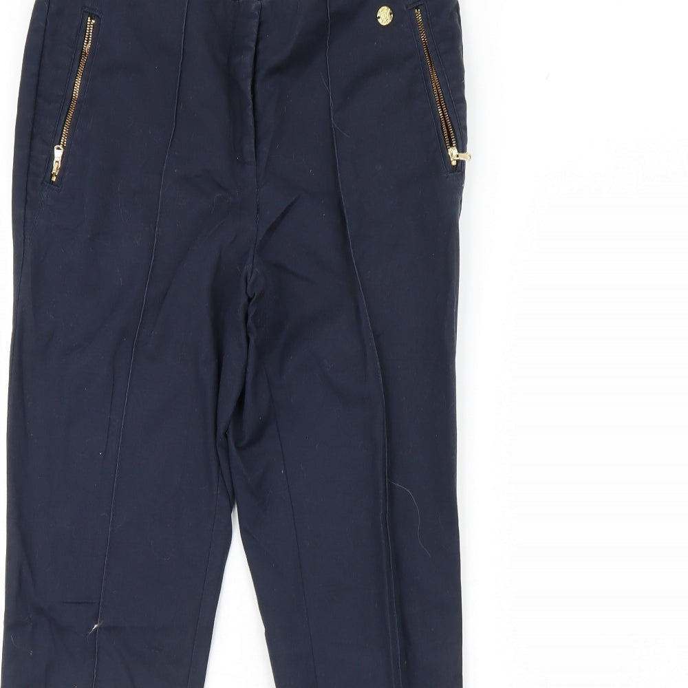 Lila Rose Womens Blue   Trousers  Size 10 L30 in