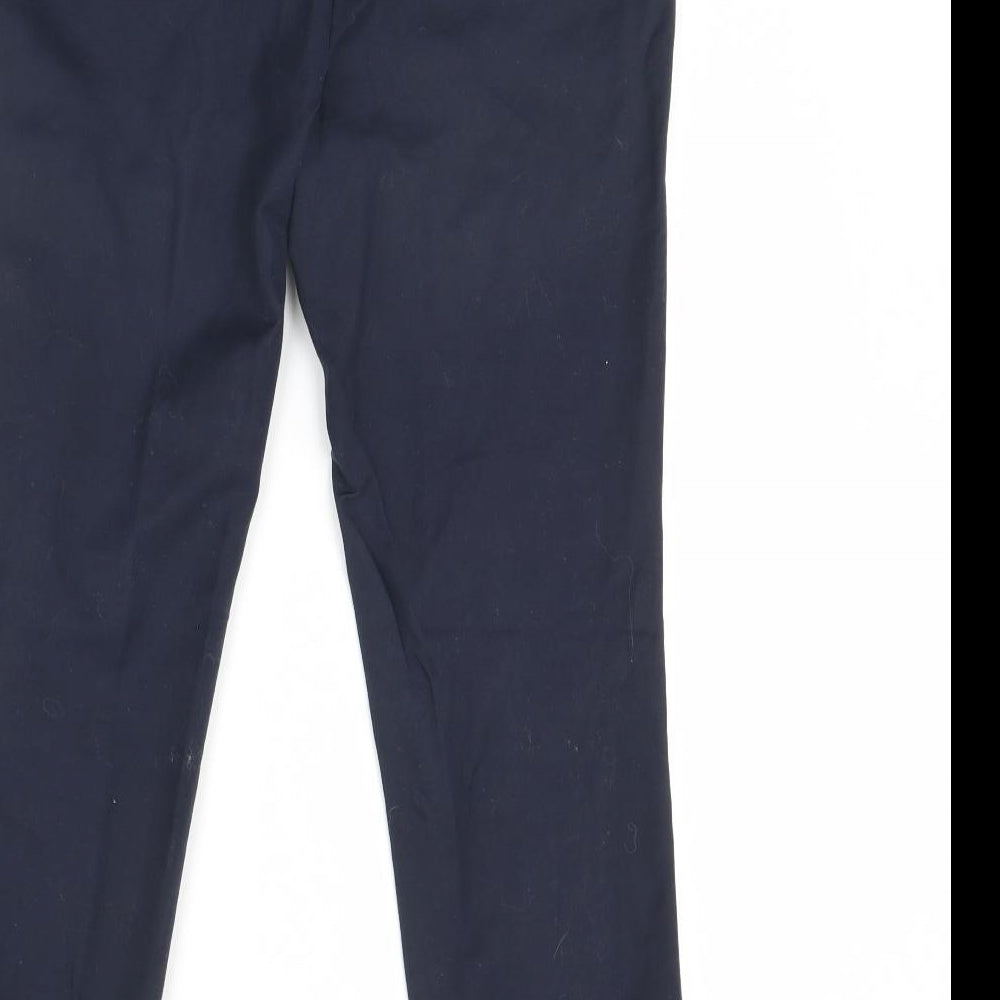 Lila Rose Womens Blue   Trousers  Size 10 L30 in