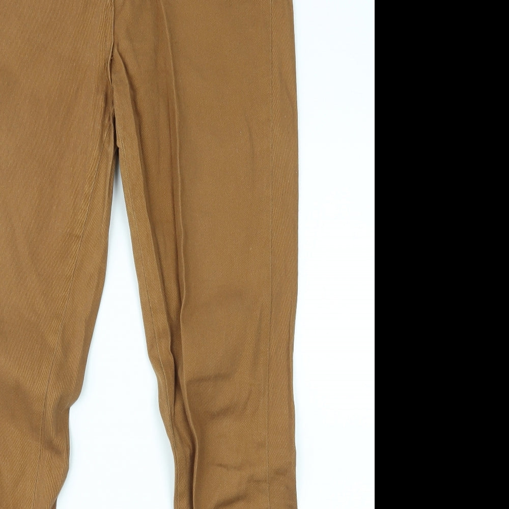 George Womens Brown  Denim Skinny Jeans Size 12 L30 in