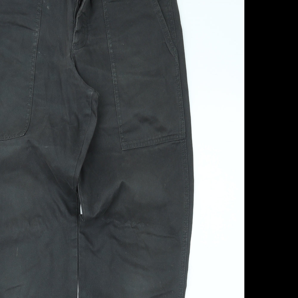 French Connection Womens Grey   Carpenter Trousers Size 10 L28 in