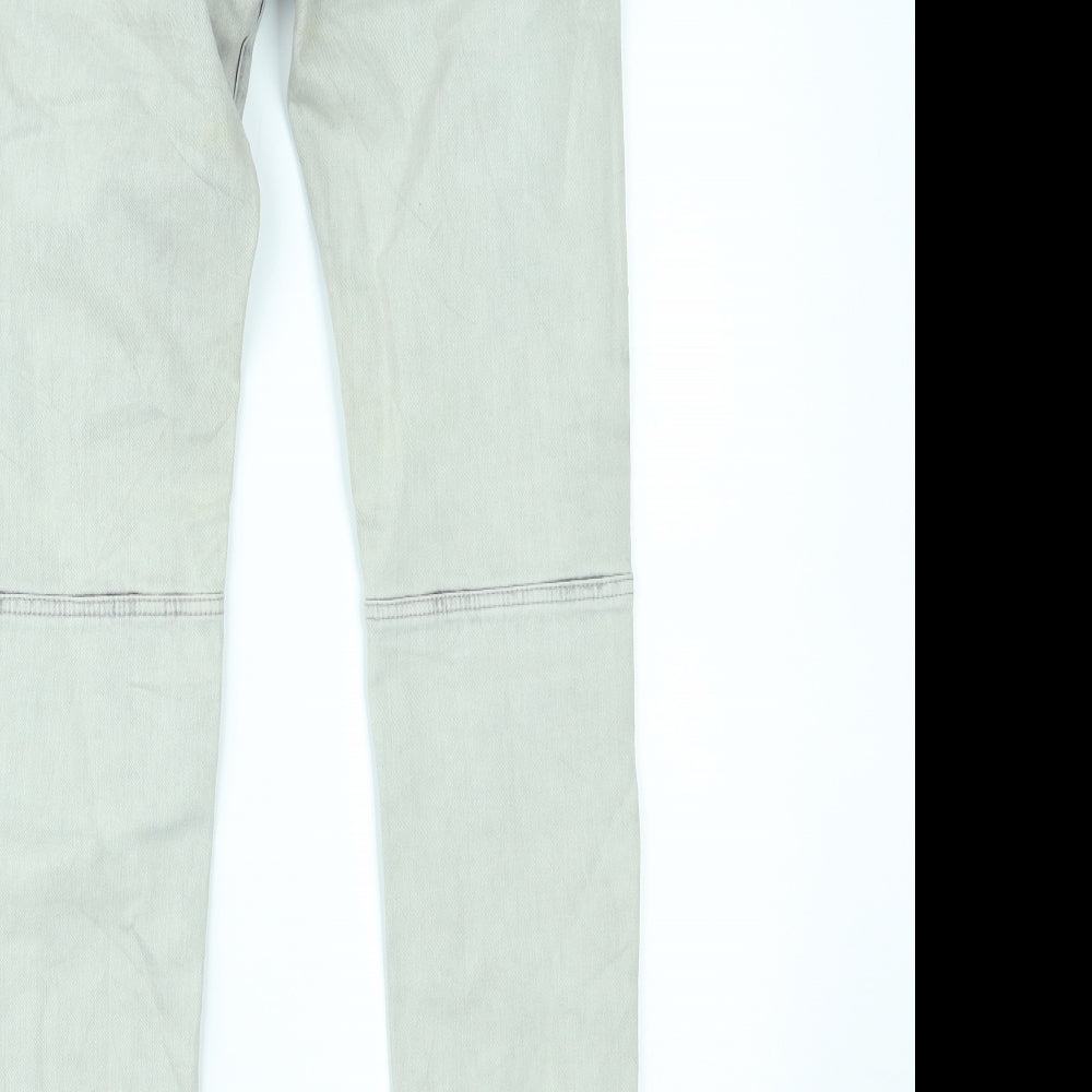 RESERVED Girls Grey  Denim Skinny Jeans Size 12-13 Years