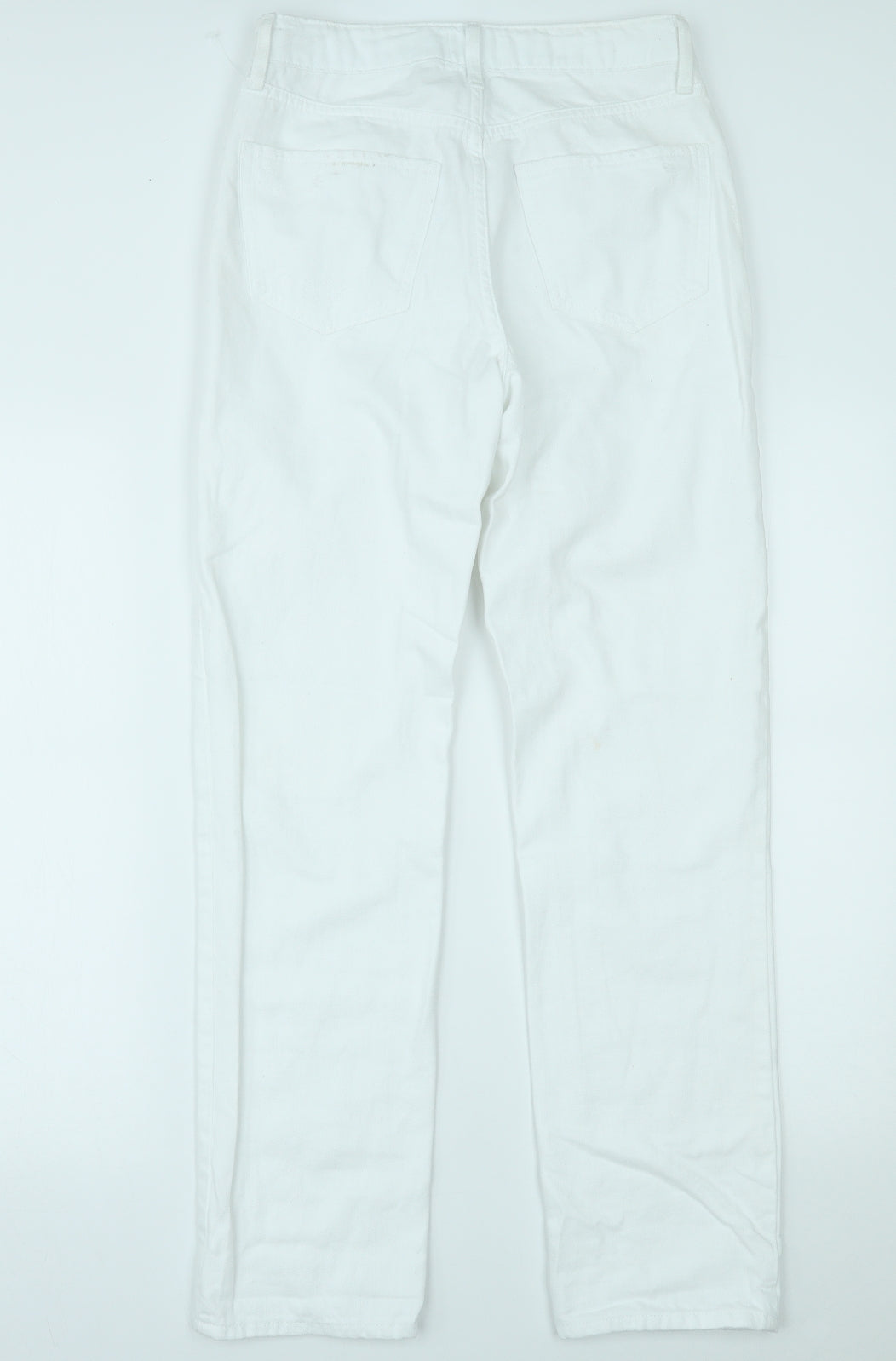 River Island Womens White  Denim Skinny Jeans Size 8 L28 in