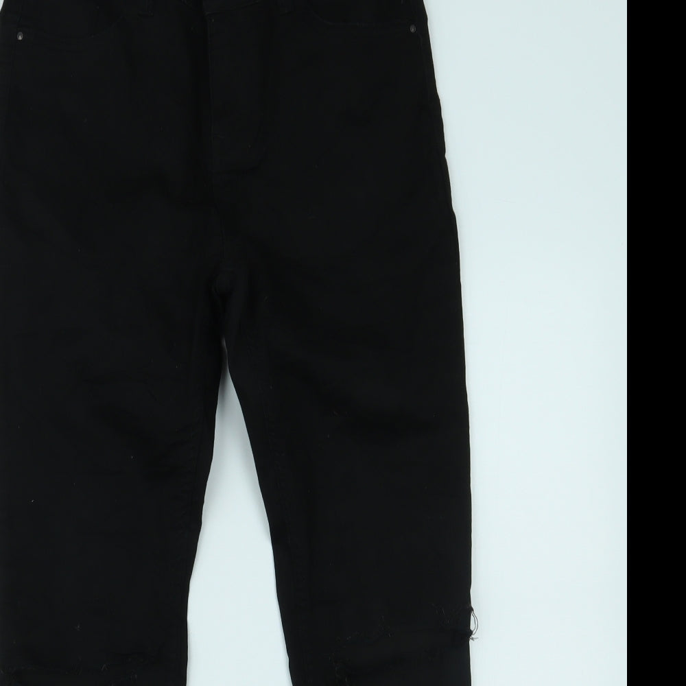 New Look Womens Black  Denim Skinny Jeans Size 12 L26 in