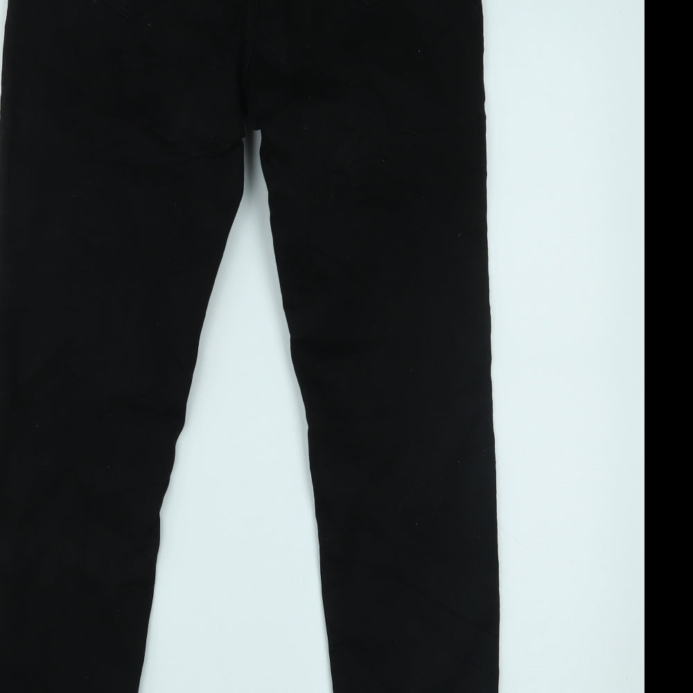 New Look Womens Black  Denim Skinny Jeans Size 12 L26 in