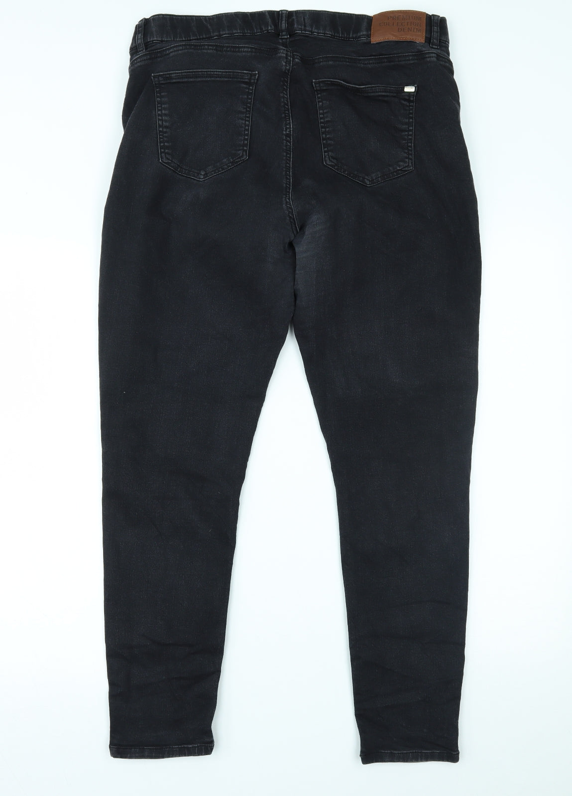 George Womens Black  Denim Skinny Jeans Size 20 L28 in
