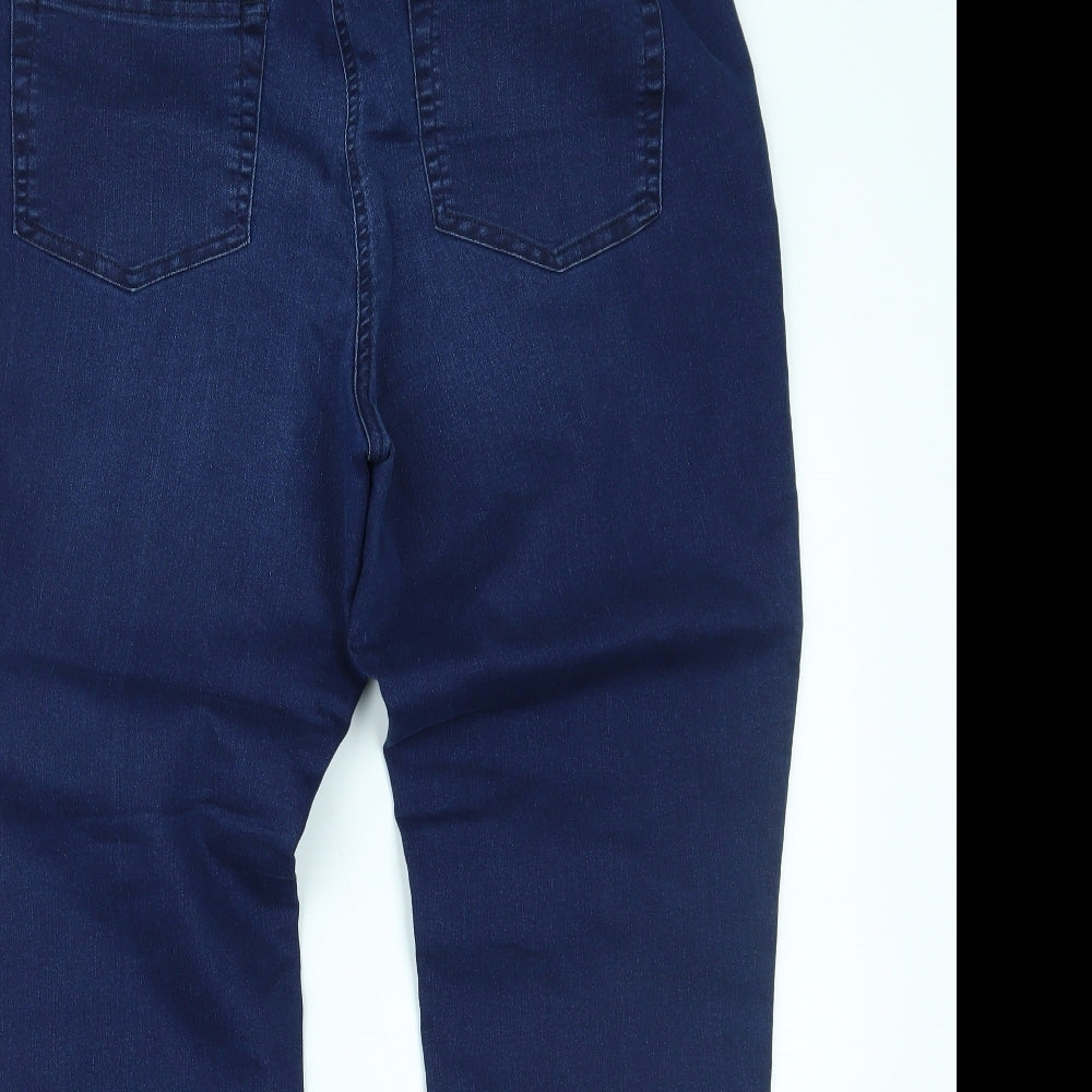 Damart Womens Blue  Denim Jegging Jeans Size 18 L29 in