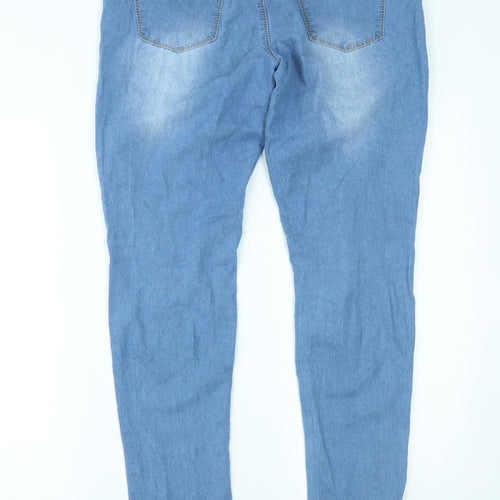 Primark Womens Blue   Jegging Jeans Size 14 L29 in