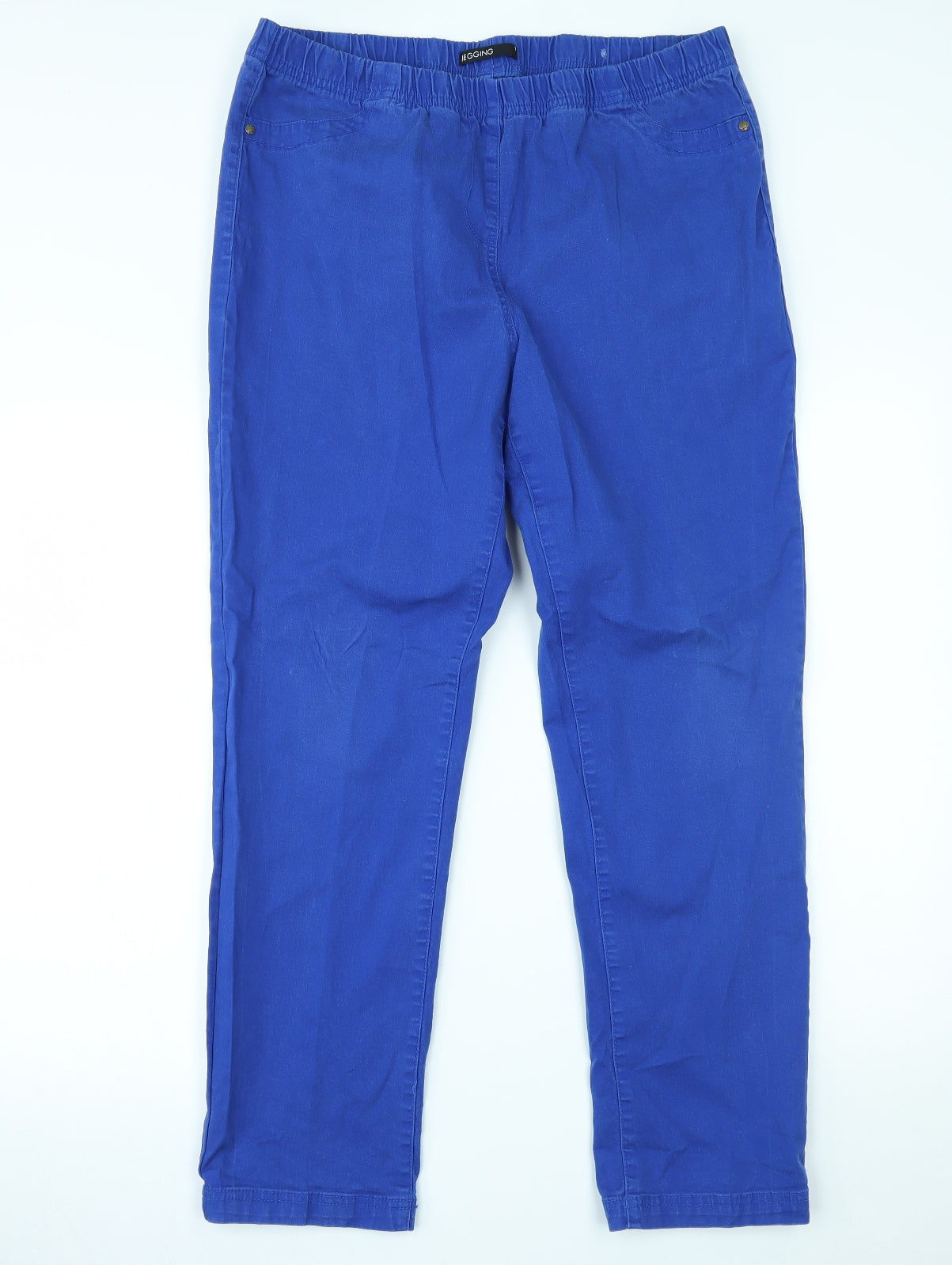 Preworn Womens Blue   Jegging Jeans Size 16 L28 in
