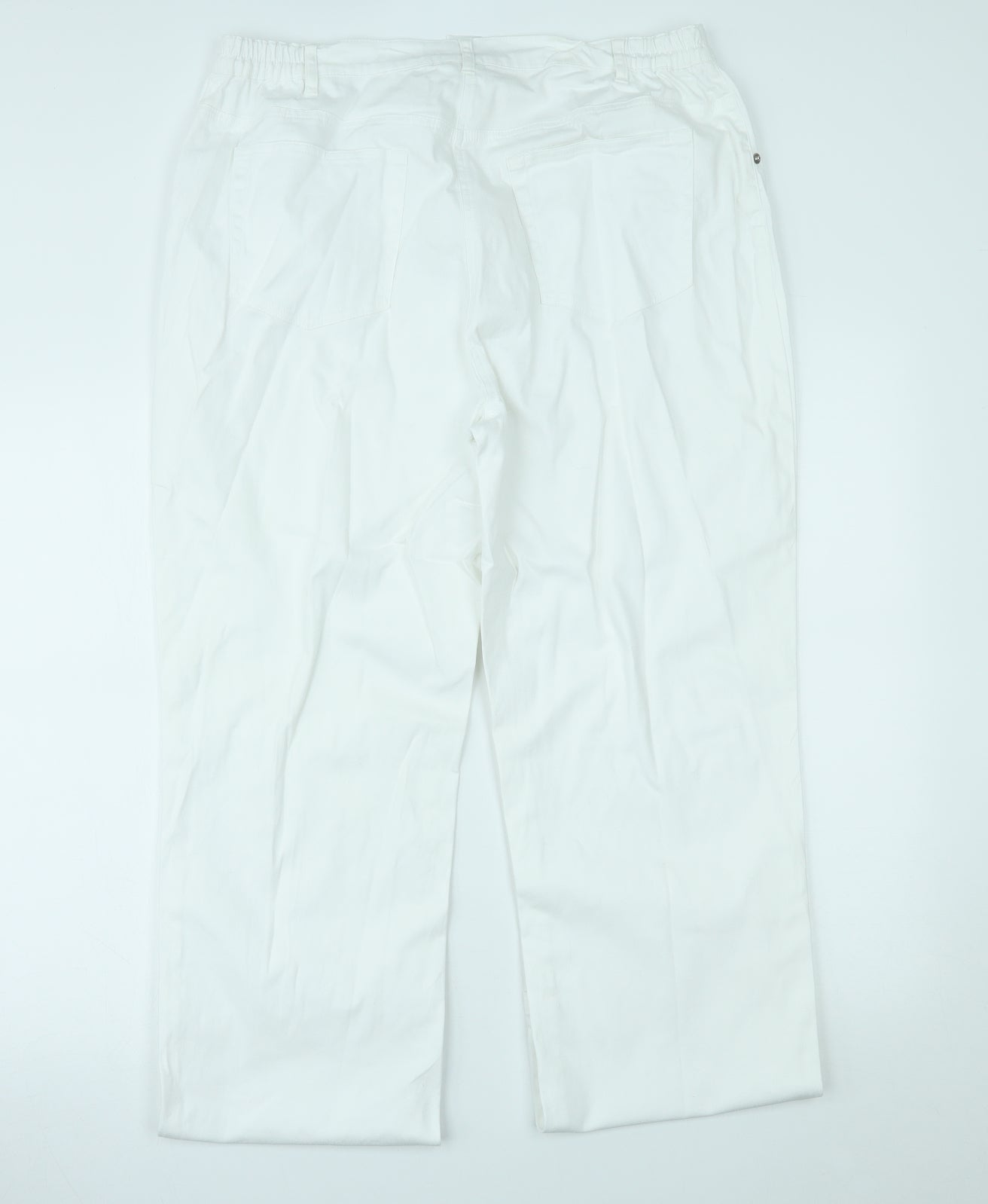 Damart Womens White   Straight Jeans Size 20 L29 in